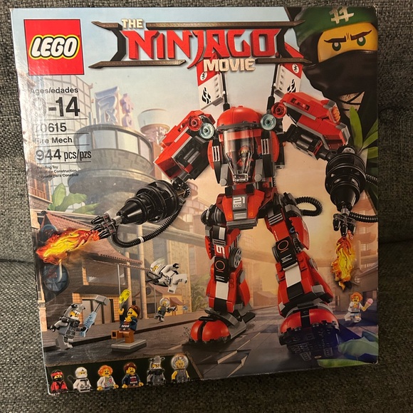 LEGO Ninjago Movie Fire Mech Set - Red and Black - Picture 4 of 9